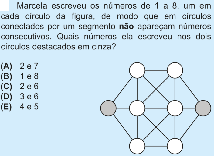 Questão 2 no caderno Nível 3 da OBMEP 2025