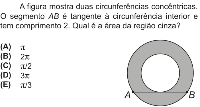 Questão 7 no caderno Nível 3 da OBMEP 2025