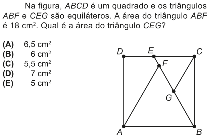 Questão 16 no caderno Nível 3 da OBMEP 2025