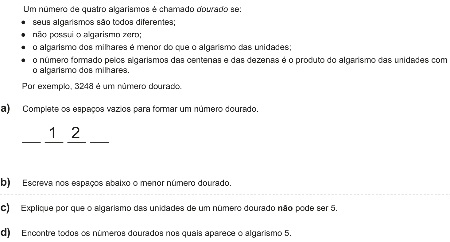 Questão 4 no caderno Nível 2 da 2ª fase da OBMEP 2025