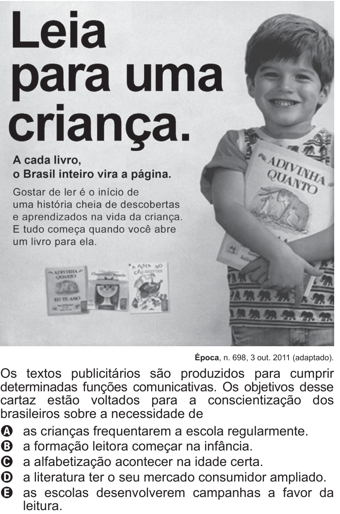 Questão 34 no caderno Azul do ENEM 2017