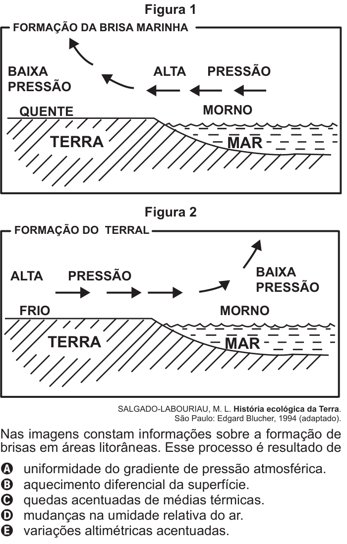 Questão 77 no caderno Azul do ENEM 2017