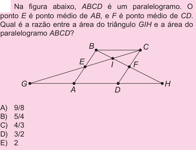 Questão 17 no caderno Nível 2 da OBMEP 2018