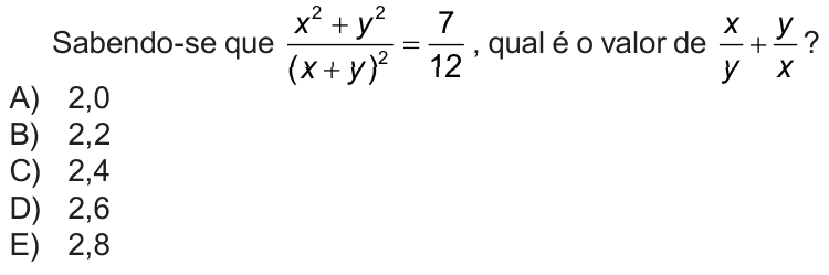 Questão 7 no caderno Nível 3 da OBMEP 2018
