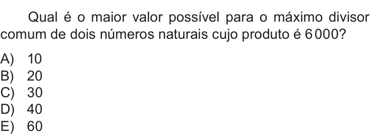 Questão 11 no caderno Nível 3 da OBMEP 2018