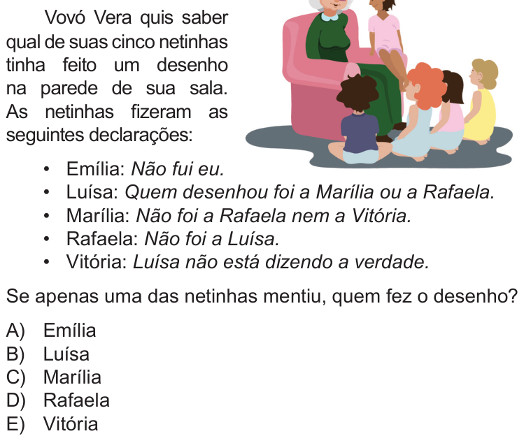 Questão 14 no caderno Nível 3 da OBMEP 2018