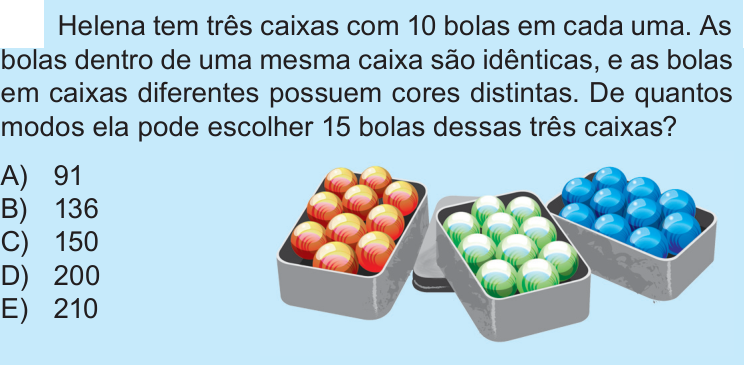 Questão 18 no caderno Nível 3 da OBMEP 2018