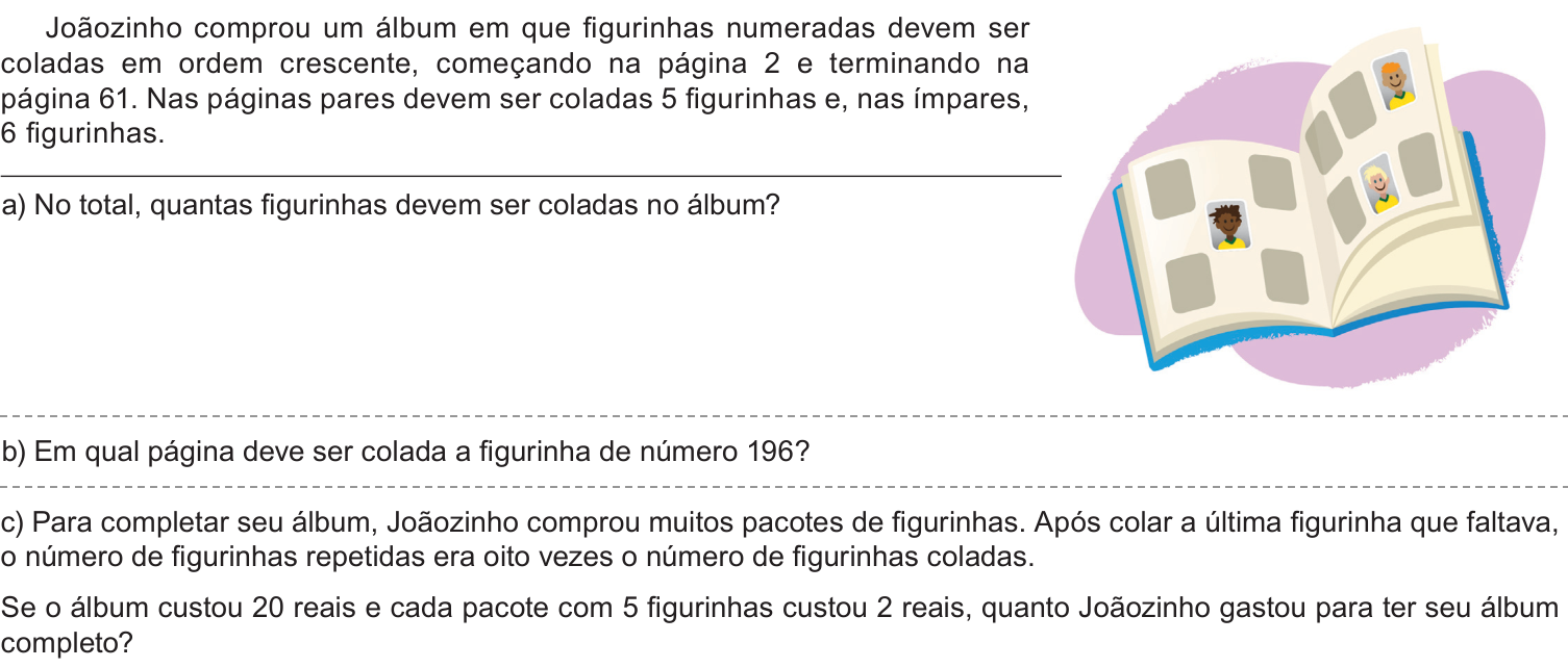 Questão 2 no caderno Nível 1 da 2ª fase da OBMEP 2018