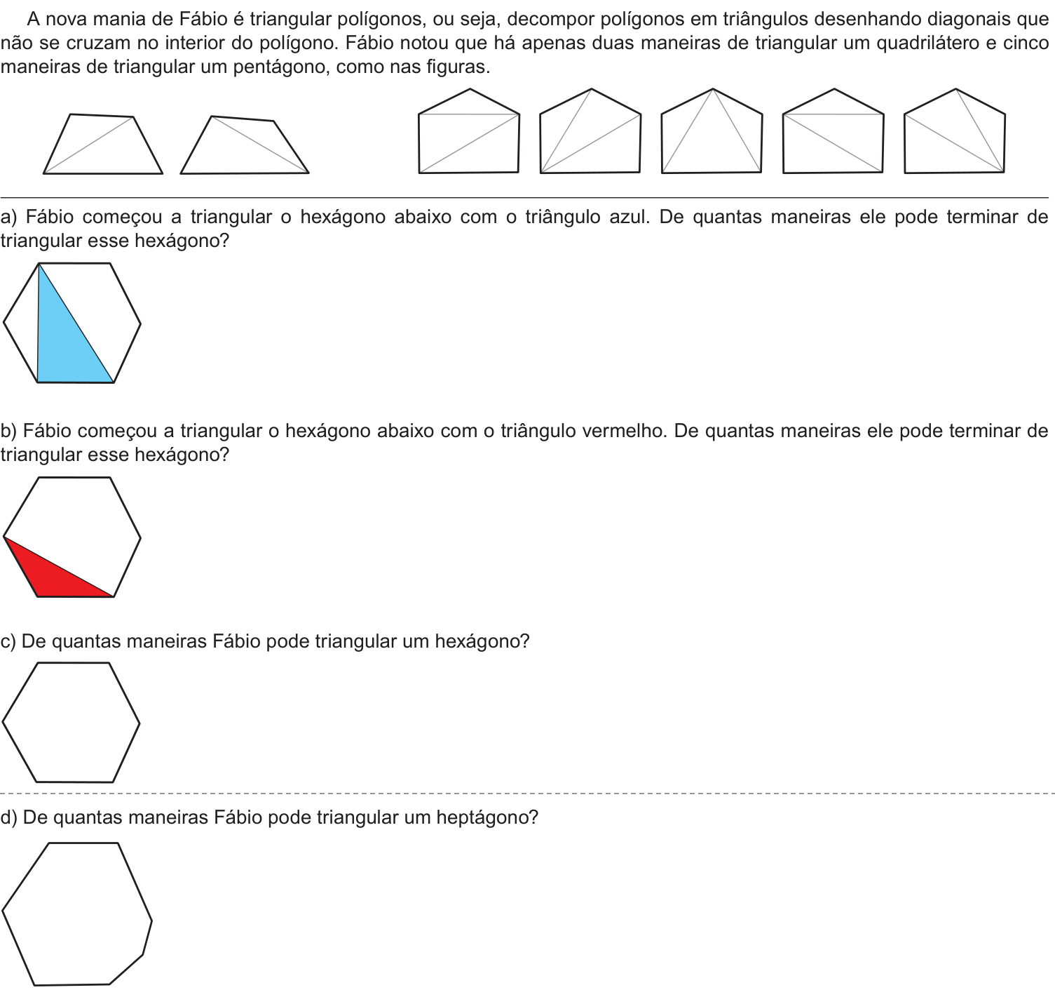 Questão 5 no caderno Nível 2 da 2ª fase da OBMEP 2018
