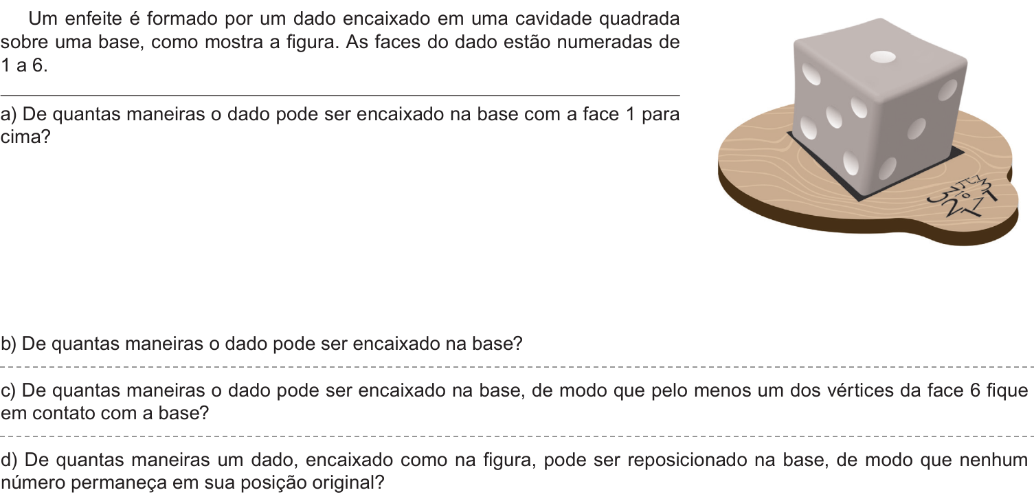 Questão 6 no caderno Nível 2 da 2ª fase da OBMEP 2018