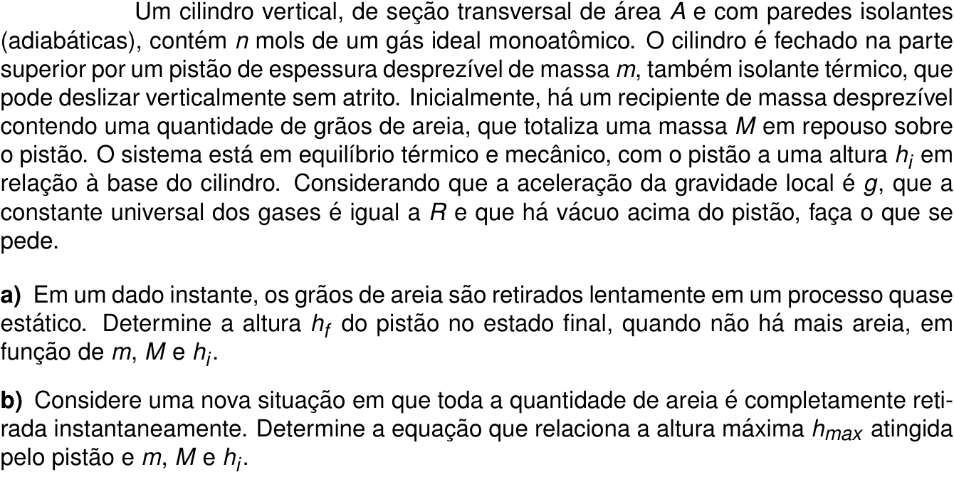 Questão 4 no caderno Física da 2ª fase do ITA 2027