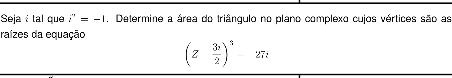 Questão 2 no caderno Matemática da 2ª fase do IME 2024