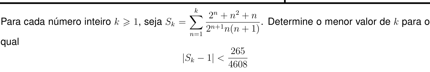 Questão 5 no caderno Matemática da 2ª fase do IME 2024