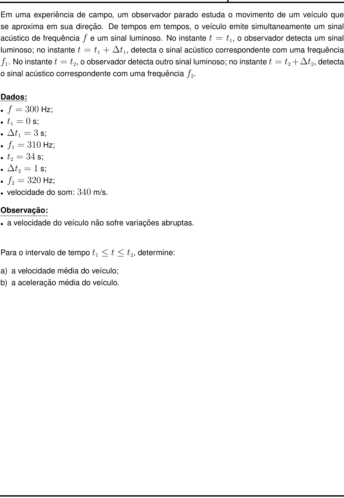 Questão 4 no caderno Física da 2ª fase do IME 2024