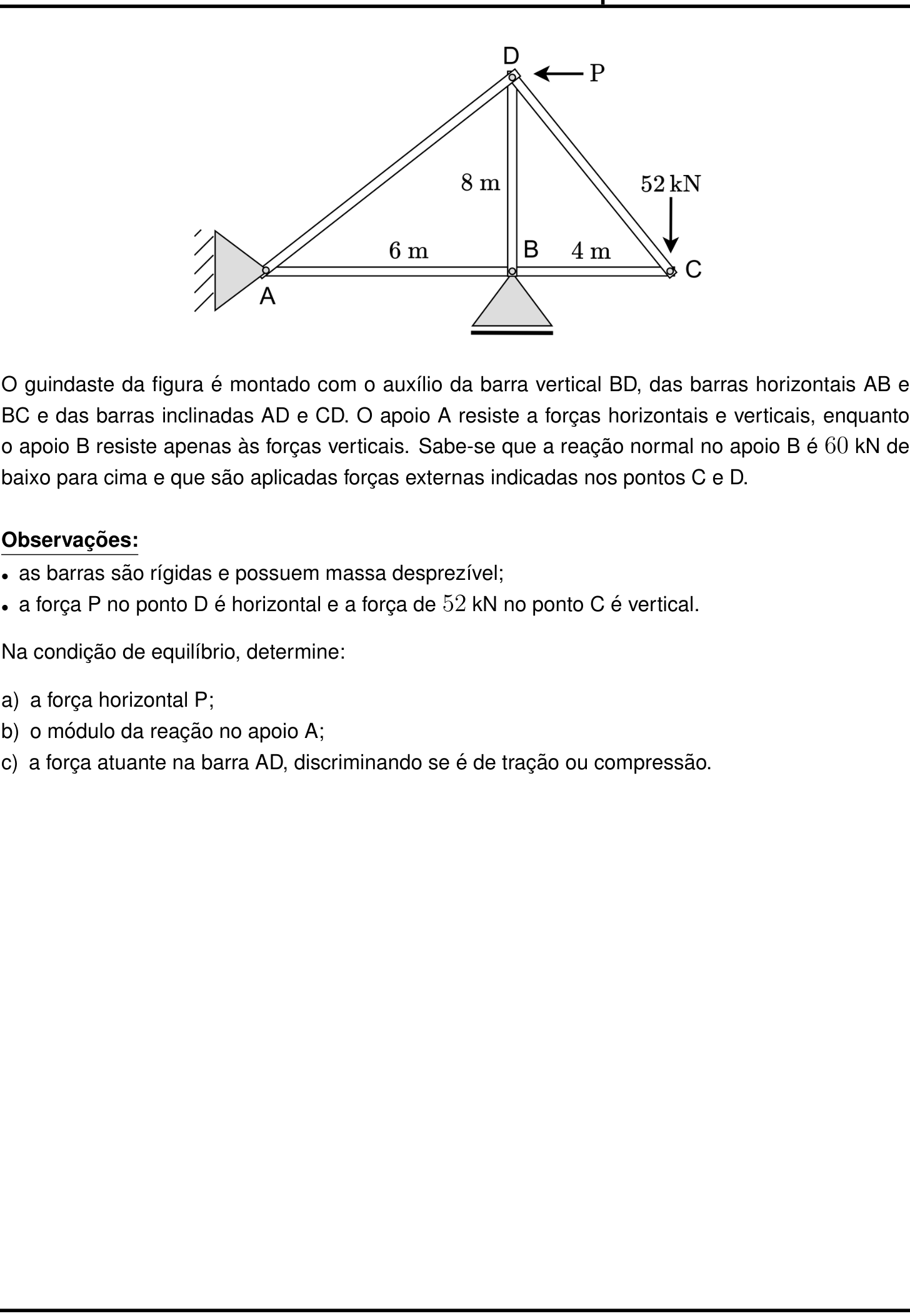 Questão 7 no caderno Física da 2ª fase do IME 2024
