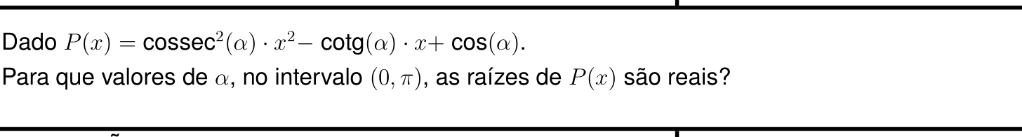 Questão 1 no caderno Matemática da 2ª fase do IME 2025
