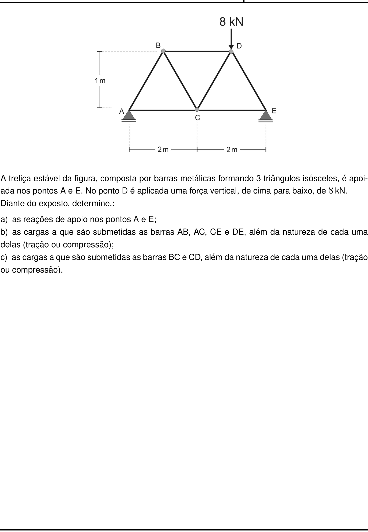 Questão 8 no caderno Física da 2ª fase do IME 2025