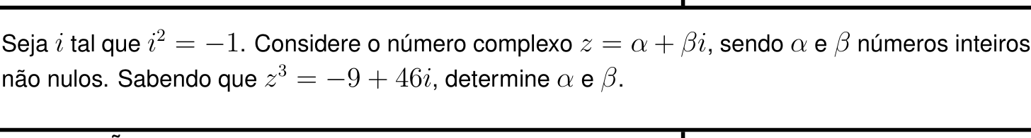 Questão 1 no caderno Matemática da 2ª fase do IME 2026