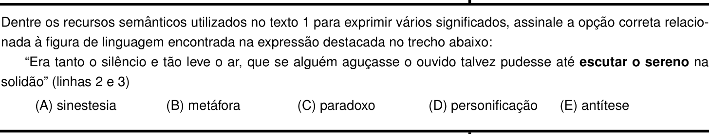 Questão 3 no caderno Português e Inglês da 2ª fase do IME 2023