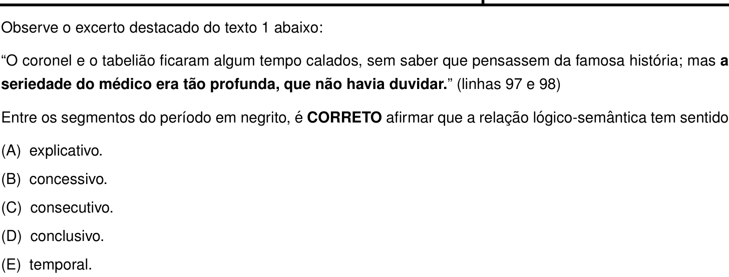 Questão 2 no caderno Português e Inglês da 2ª fase do IME 2025