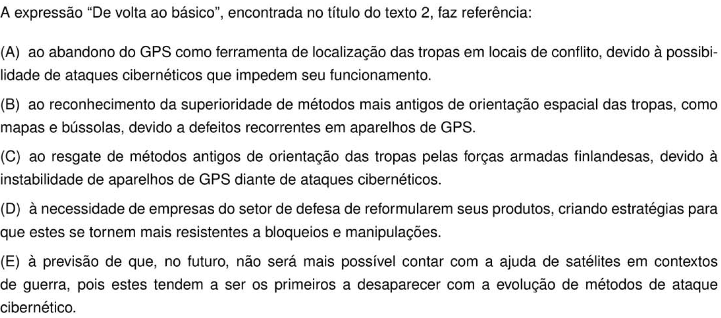 Questão 11 no caderno Português e Inglês da 2ª fase do IME 2026