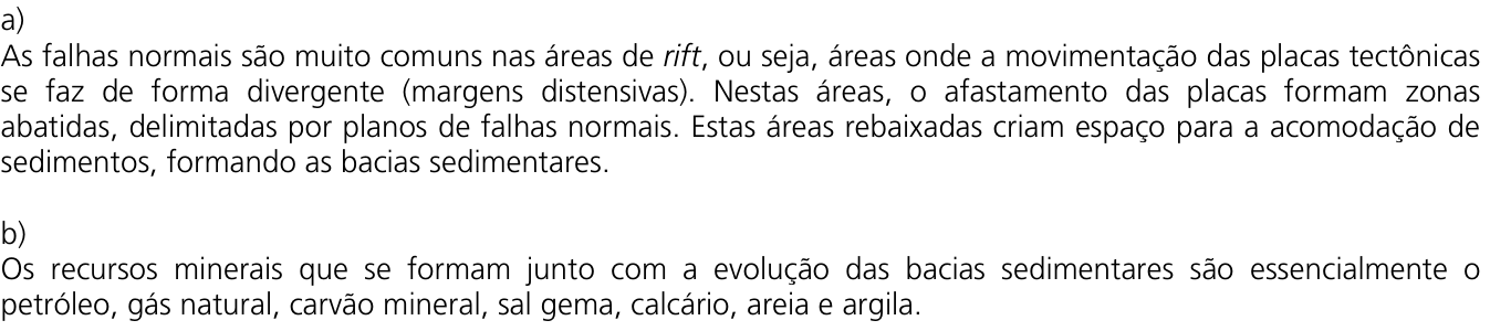 Resposta esperada no documento da Comvest