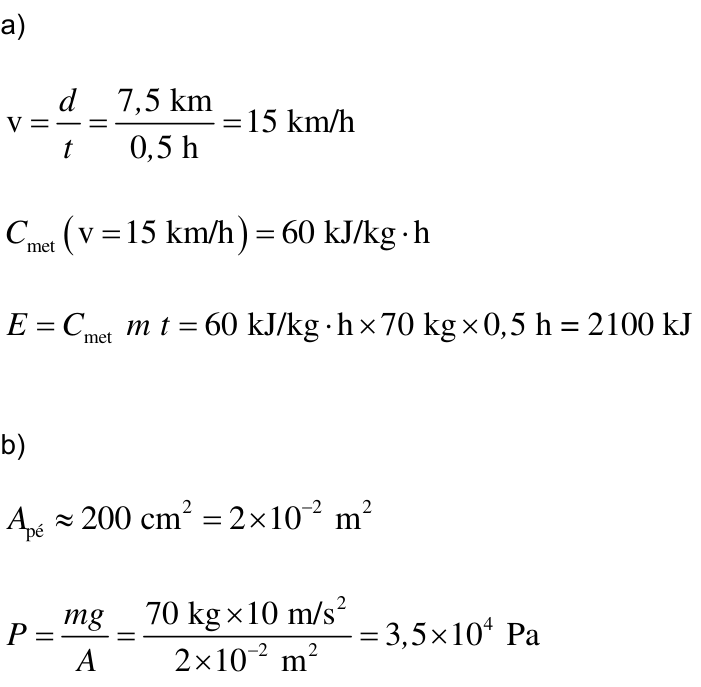 Resposta esperada no documento da Comvest