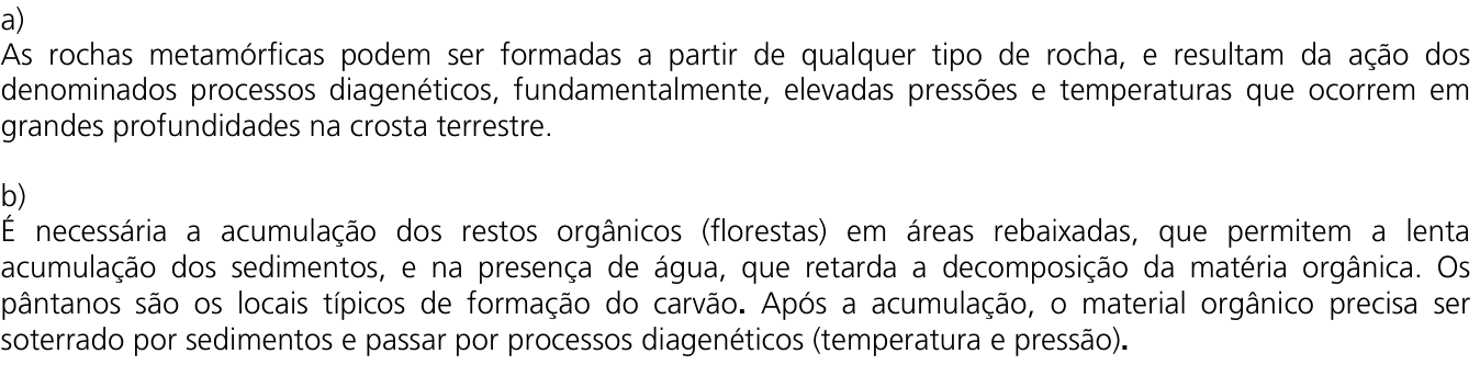 Resposta esperada no documento da Comvest