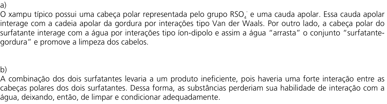 Resposta esperada no documento da Comvest