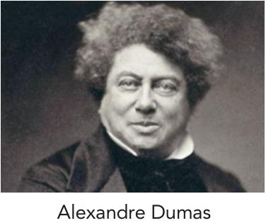 Retrato de Alexandre Dumas