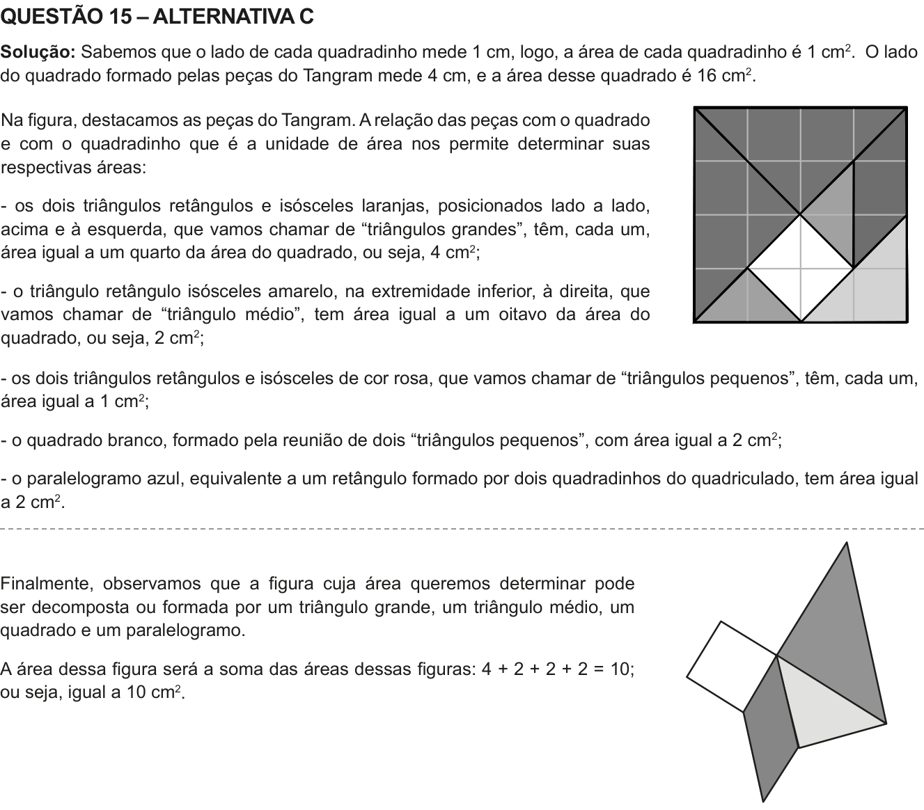 Solução oficial no documento da OBMEP