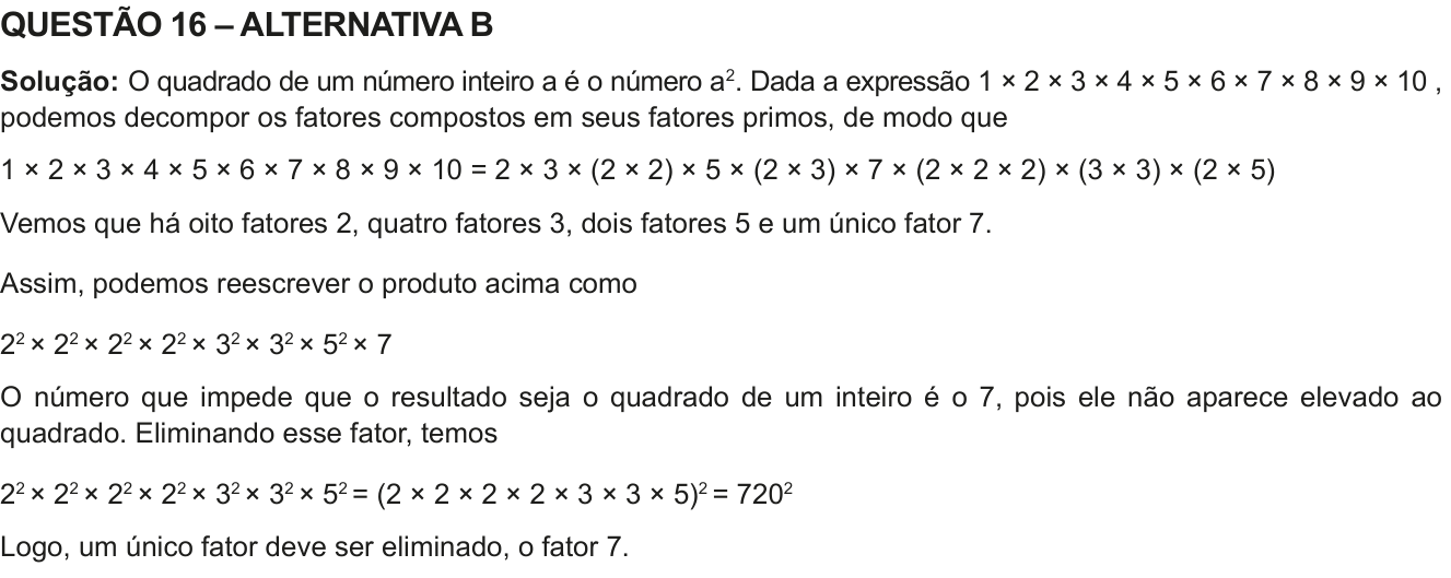 Solução oficial no documento da OBMEP