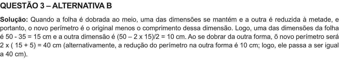 Solução oficial no documento da OBMEP