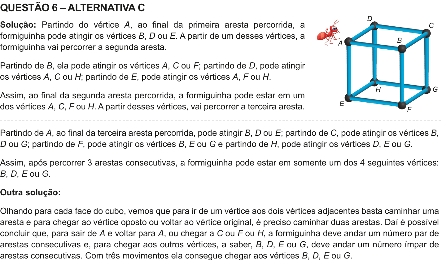Solução oficial no documento da OBMEP
