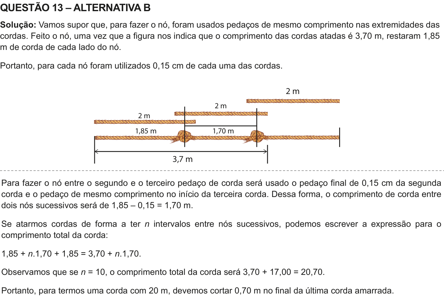 Solução oficial no documento da OBMEP