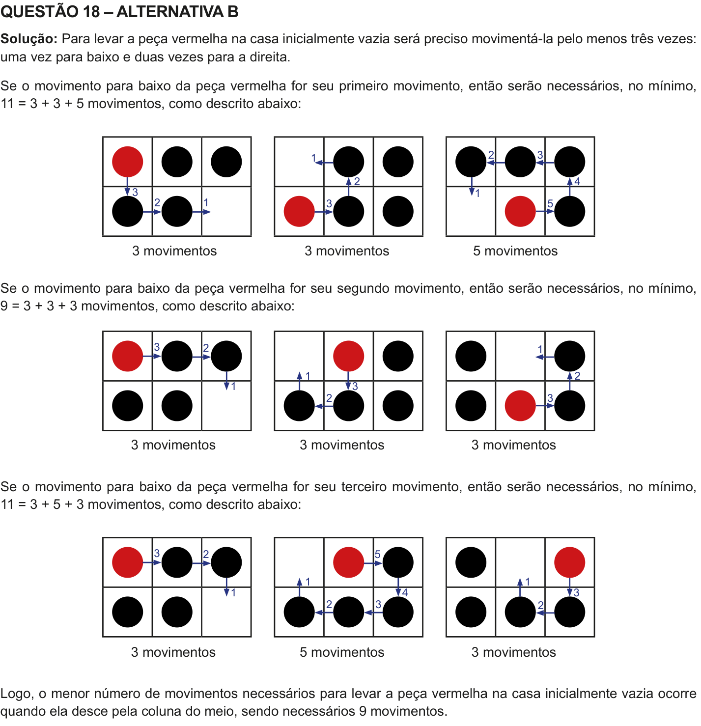 Solução oficial no documento da OBMEP
