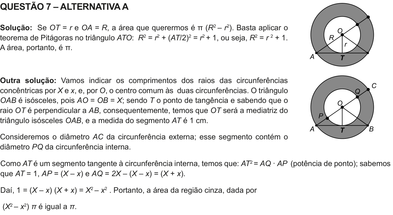 Solução oficial no documento da OBMEP