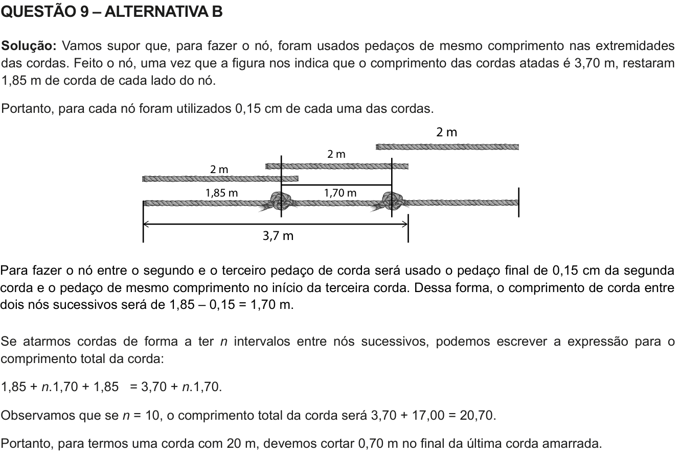 Solução oficial no documento da OBMEP
