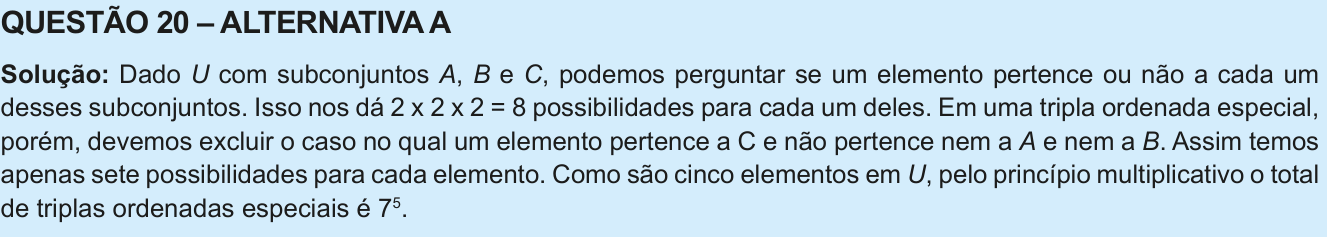 Solução oficial no documento da OBMEP