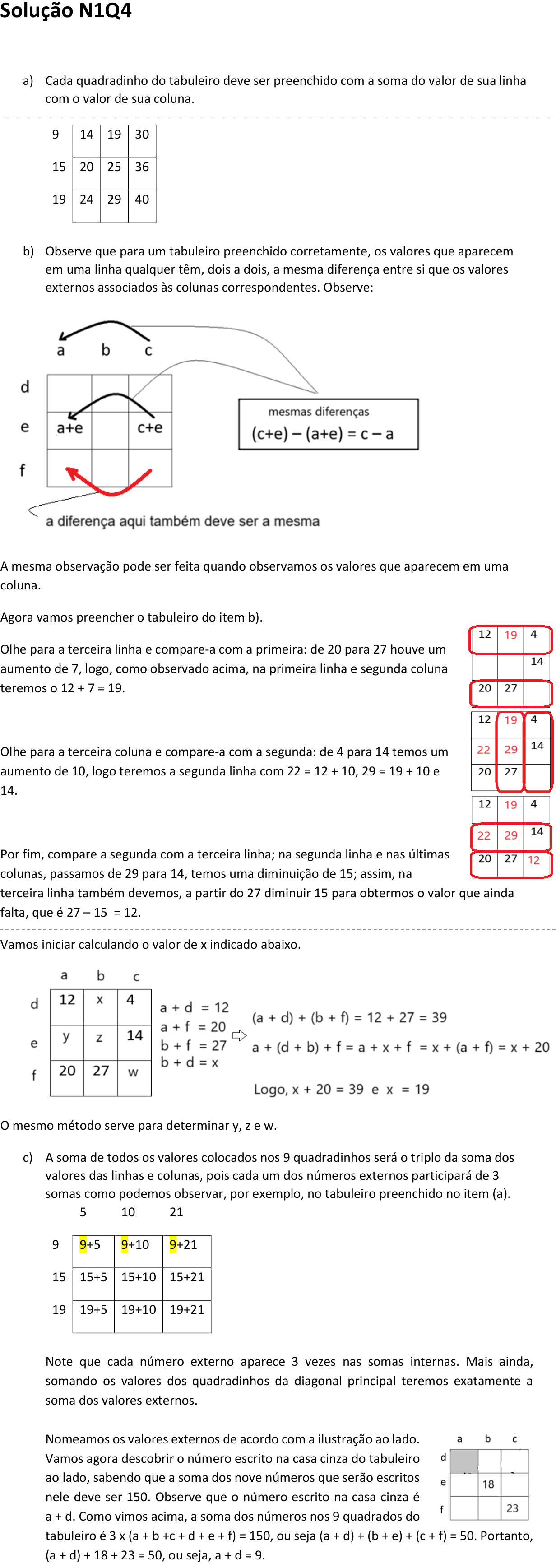 Solução oficial no documento da OBMEP