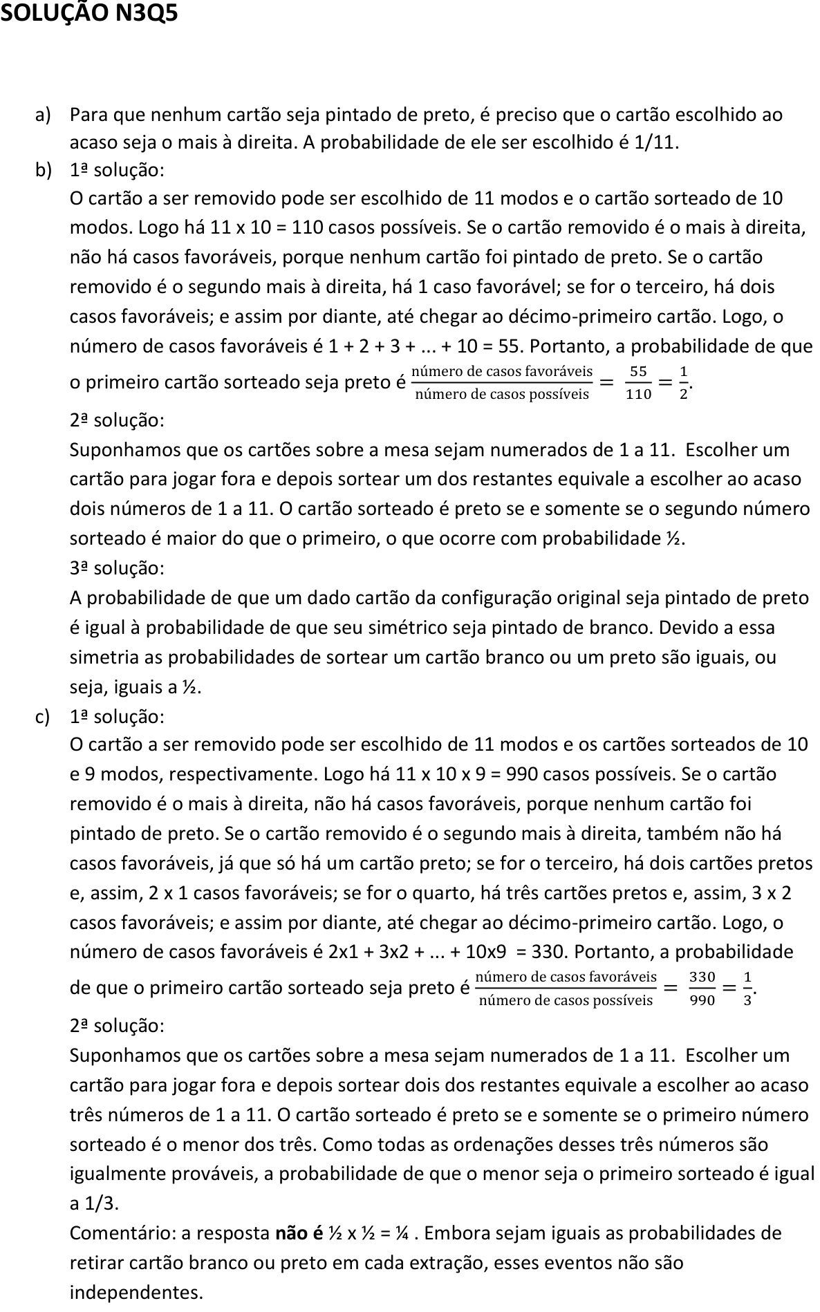 Solução oficial no documento da OBMEP
