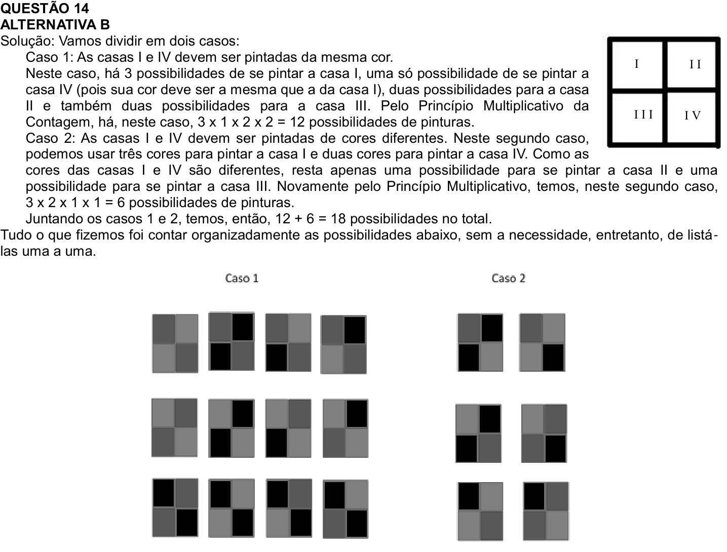 Solução oficial no documento da OBMEP