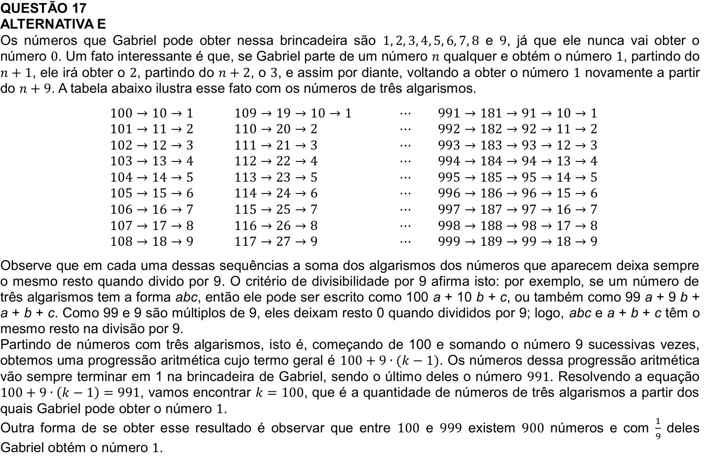 Solução oficial no documento da OBMEP