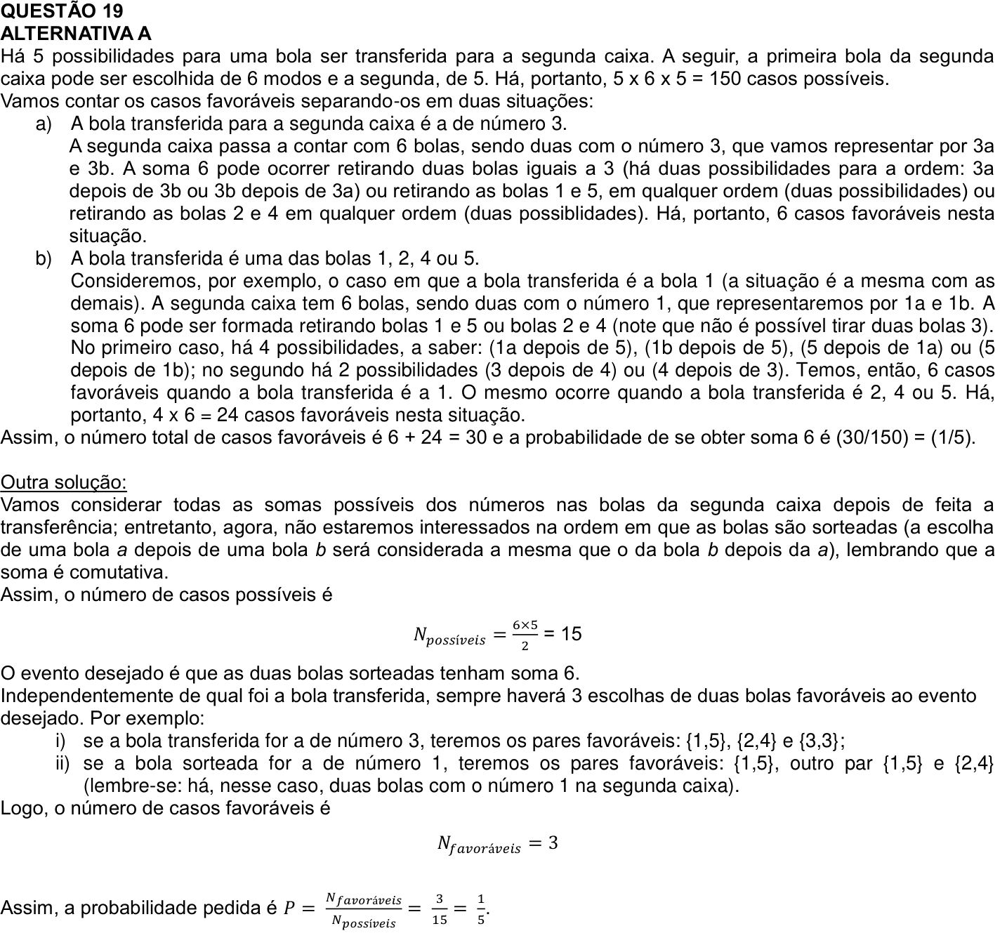 Solução oficial no documento da OBMEP