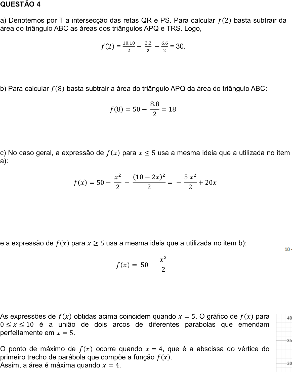 Solução oficial no documento da OBMEP