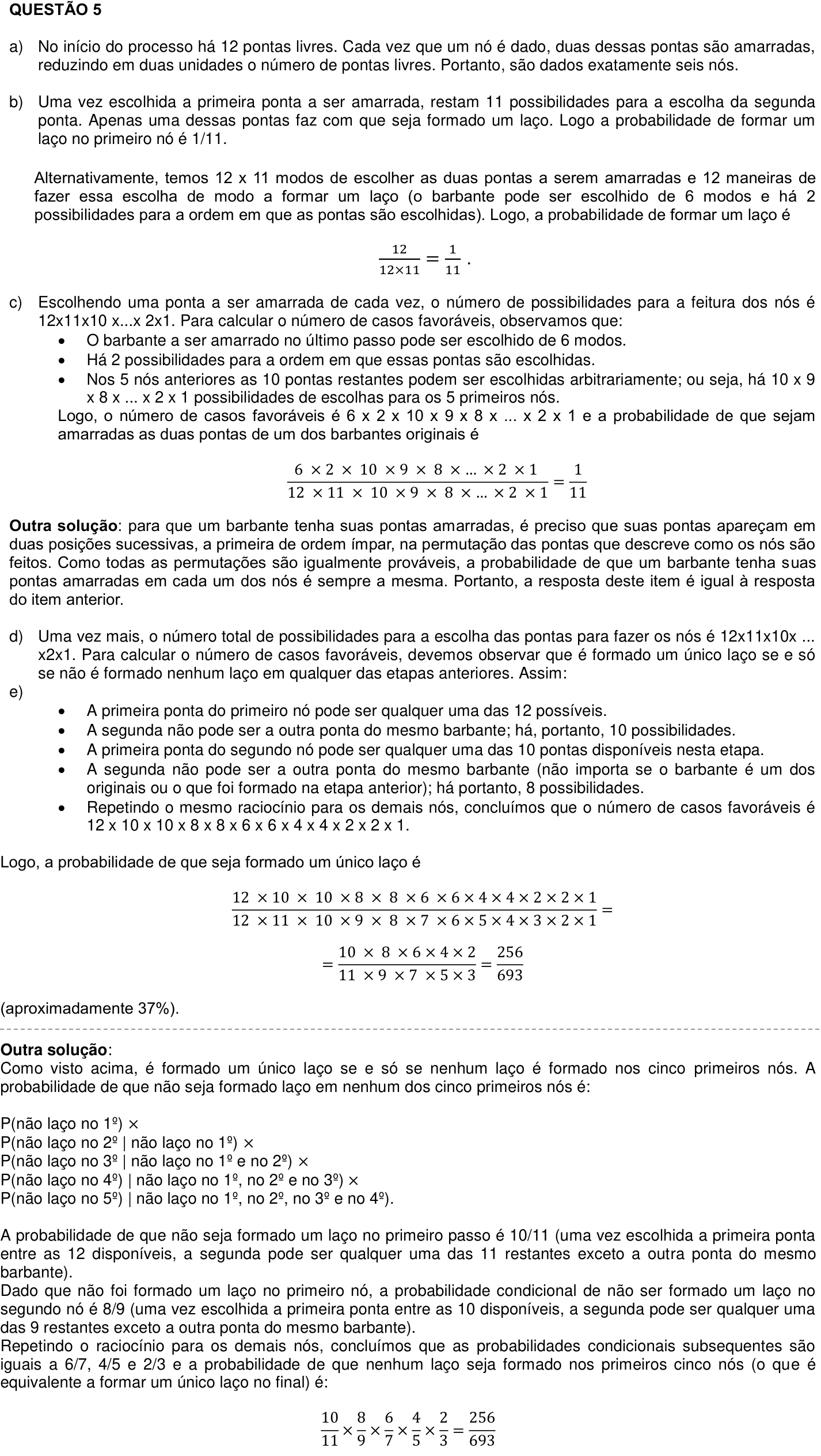 Solução oficial no documento da OBMEP