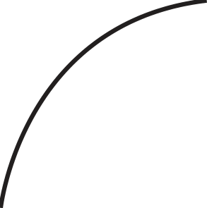 F2 Arco de circunferência correspondente a um quarto de volta